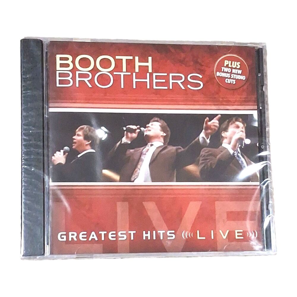 ​BOOTH BROTHERS GREATEST HITS LIVE CD 2012 DAYWIND RECORDS GOSPEL SOUTHERN...